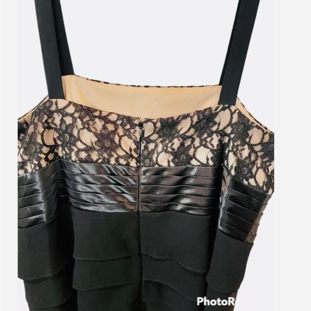 Jessica Howard Black Lace Dress Size 12 NWOT - Picture 4 of 5